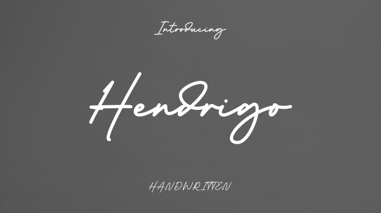 Hendrigo Font