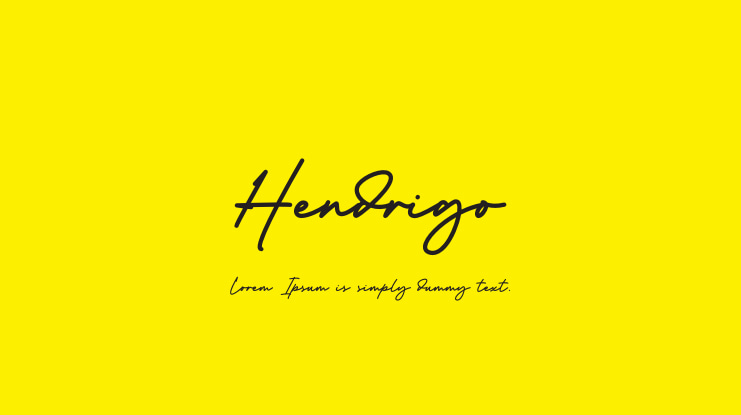 Hendrigo Font