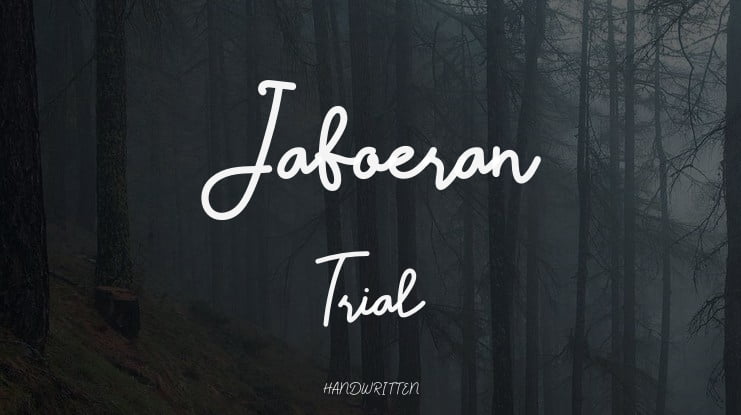 Jaboeran Trial Font