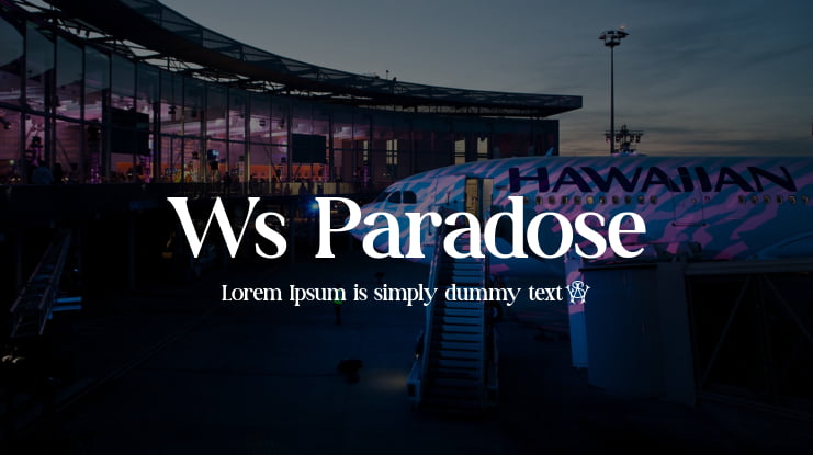Ws Paradose Font
