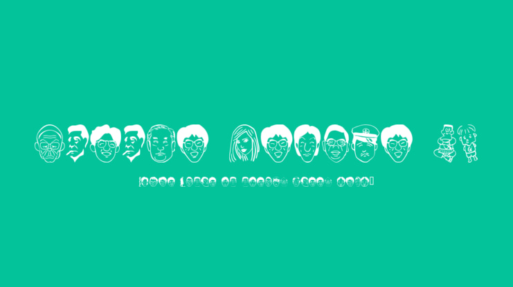 Sakabe People 02 Font