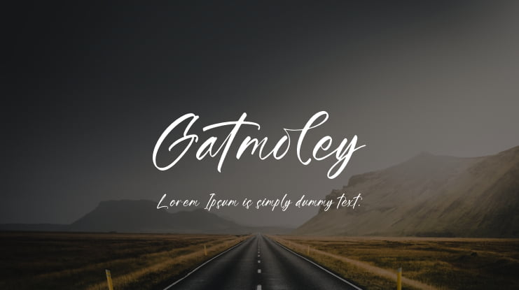 Gatmoley Font