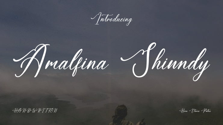 Amalfina Shinndy Font