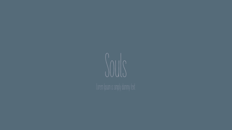 Souls Font