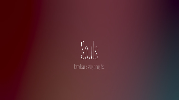 Souls Font