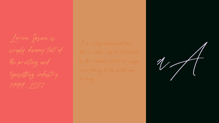 Routhanty Signatera Font