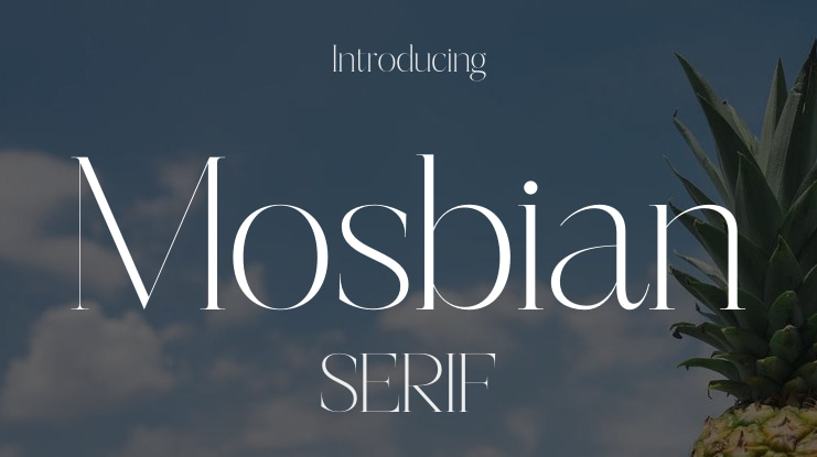 Mosbian Font