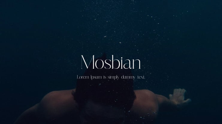 Mosbian Font