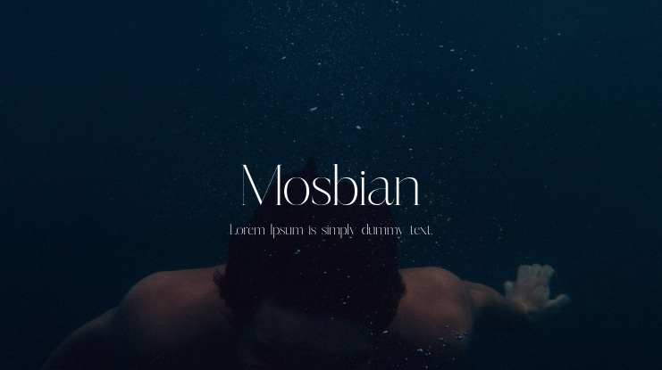 Mosbian Font
