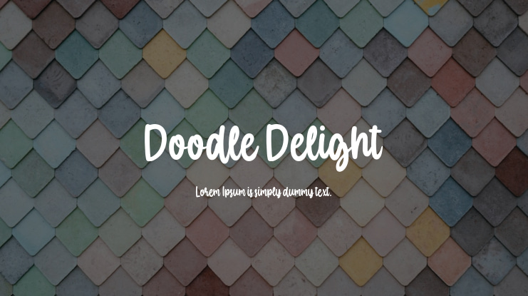 Doodle Delight Font
