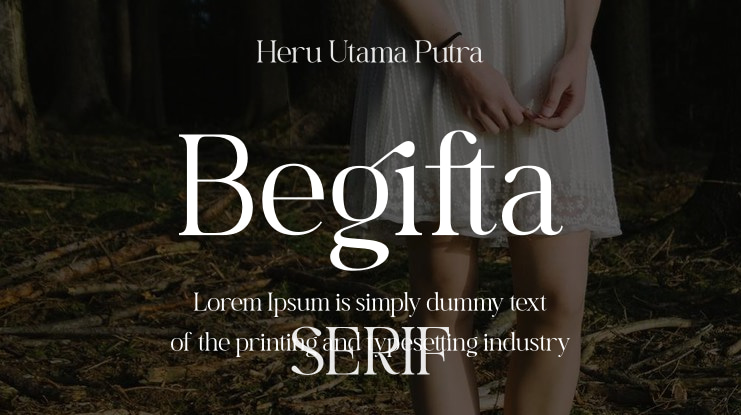 Begifta Font