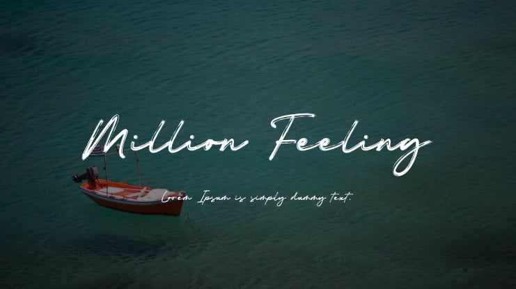 Million Feeling Font