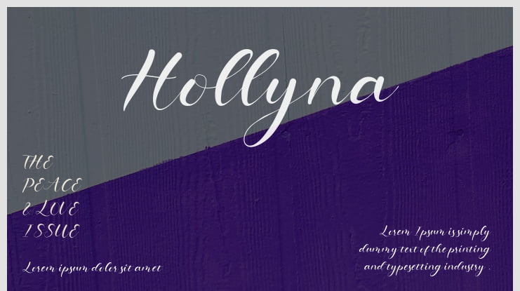 Hollyna Font