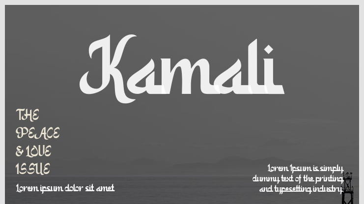 Kamali Font