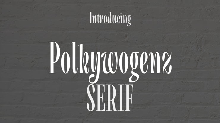 Polkywogenz Font