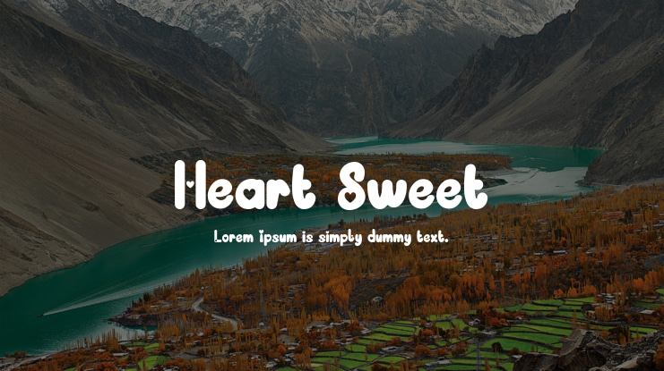 Heart Sweet Font