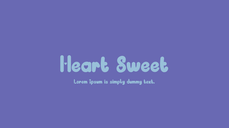 Heart Sweet Font