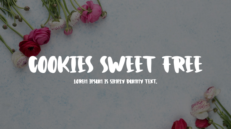 Cookies Sweet Free Font