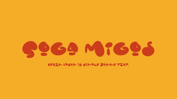 Soga Migos Font