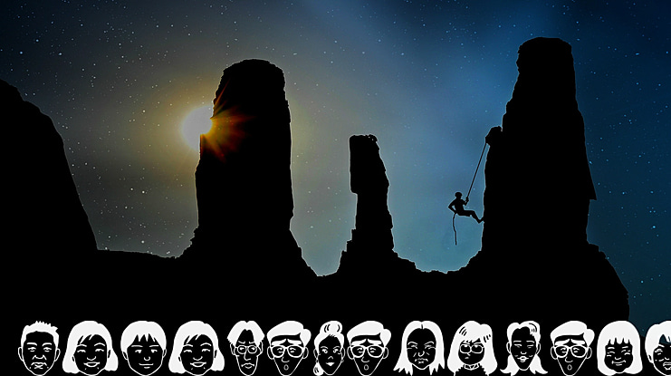 Sakabe People 07 Font