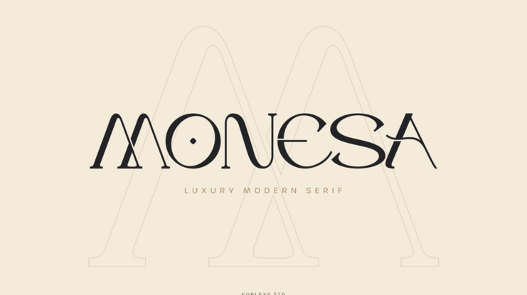 MONESA Font