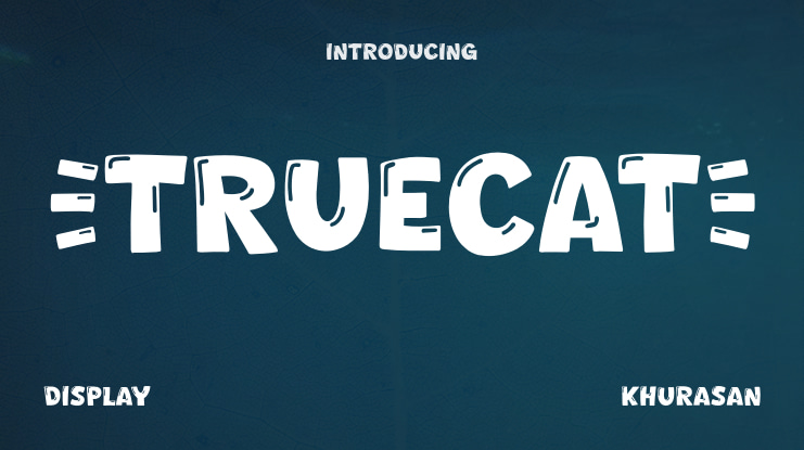 Truecat Font