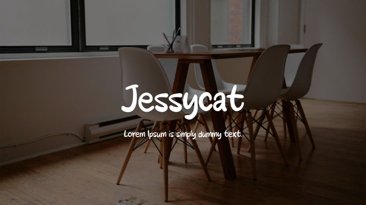 Jessycat Font