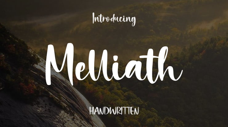 Melliath Font