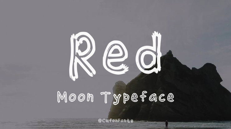 Red Moon Font