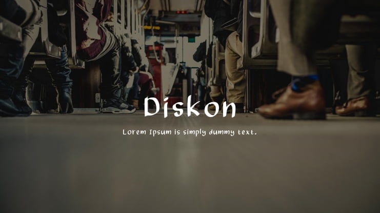 Diskon Font