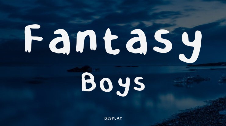 Fantasy Boys Font