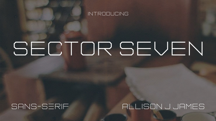 Sector Seven Font