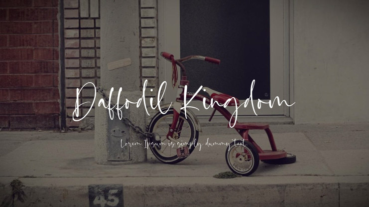 Daffodil Kingdom Font