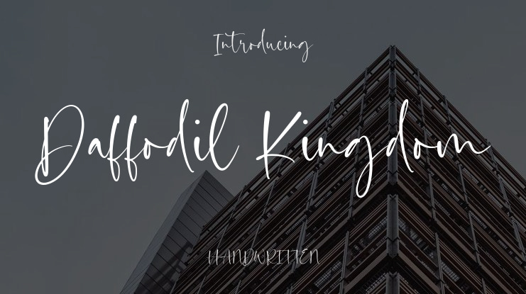 Daffodil Kingdom Font