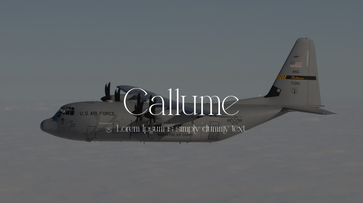 Callume Font