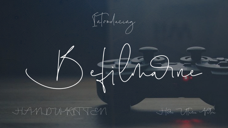 Befilmarne Font