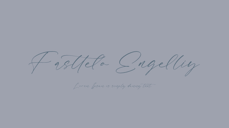 Fasttelo Engelliy Font