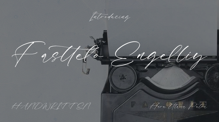 Fasttelo Engelliy Font