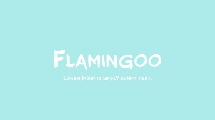 Flamingoo Font