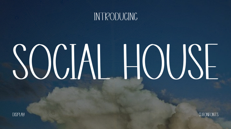 Social House Font