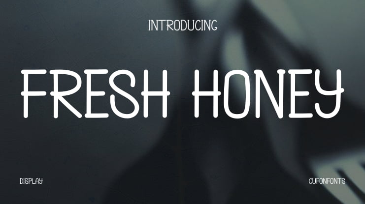 Fresh Honey Font