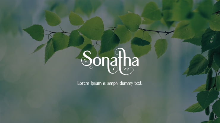 Sonatha Font