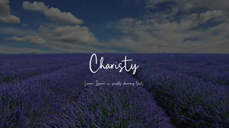 Charisty Font