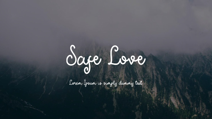 Safe Love Font