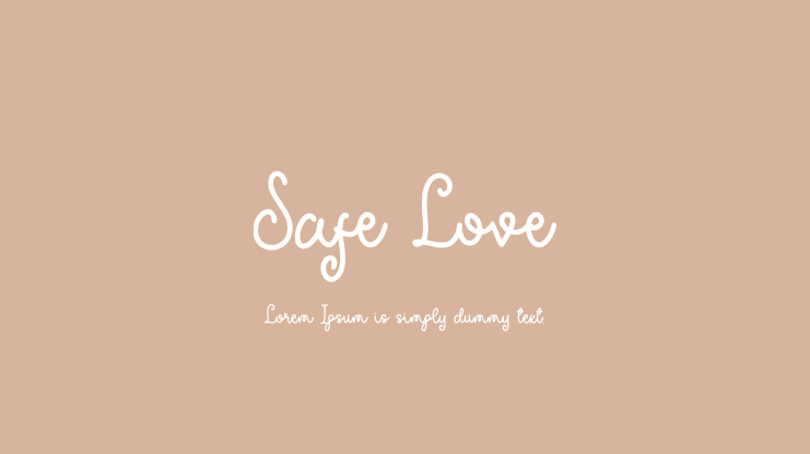 Safe Love Font