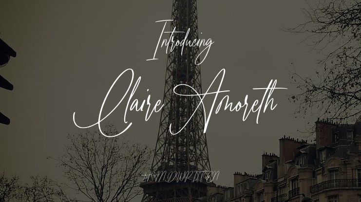 Claire Amoreth Font