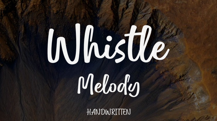Whistle Melody Font
