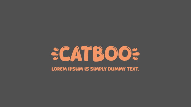 Catboo Font