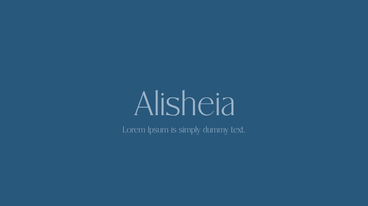 Alisheia Font