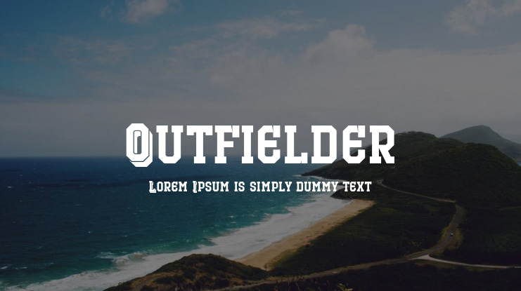 Outfielder Font
